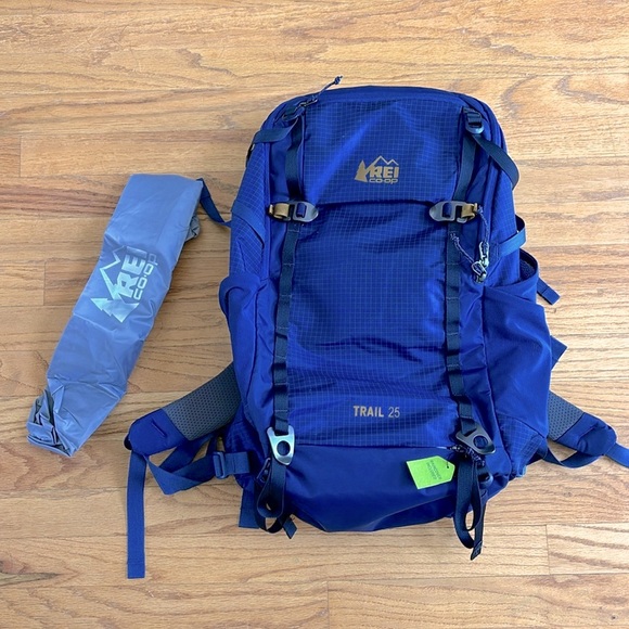 REI Bags Rei Coop Backpack Trail 25 Blue Poshmark